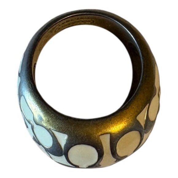 Coach Signature C Dome Ring (2308) - Picture 2 of 2
